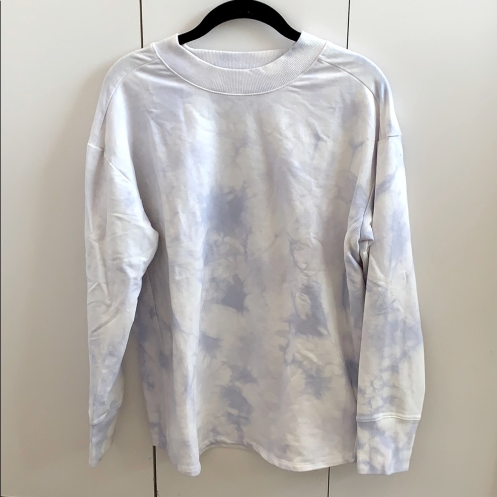 Dreamy Periwinkle Tie dye Sweatshirt